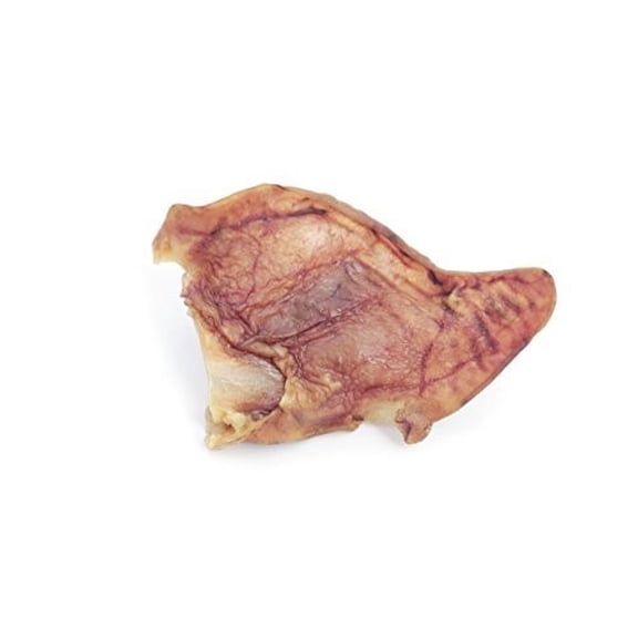 Pig Ears for Dogs | Quality Pork Dog Chews by 123 Treats | 100% Natural Pork Ears Full of Protein for Your Pet 30 Count USA