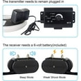 thumbnail image 5 of H&B Luxuries Electric Dog Fence with 984 Feet Wire and Waterproof Collar, Above-Ground & Underground Dog Fence Containment System, Suitable for Small, Medium, Large Dogs HT-023, 5 of 6