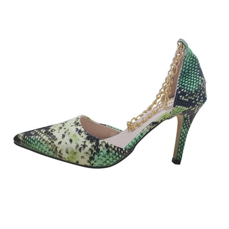 

Womens Sexy Banquet Leopard Print Ankle Chain High Heel Square Toe Sandals Summer Open Toe Slide Sandals Comfortable Flats Flip-Flops Sandal Casual Platforms Wedge Sandals Heeled Sandals A43419