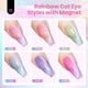 thumbnail image 5 of Set de esmaltes de uñas Beetles Cat Eye Gel 6 colores Summer Rainbow, 5 of 8