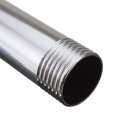 thumbnail image 2 of Stainless Steel Shower Arm Flange Bathroom Rainfall Showerhead Extender Universal Bath Components, 2 of 7