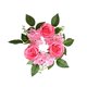 thumbnail image 5 of Corona de anillos de vela de pilar floral artificial Decoración de Halloween de 7.87 pulgadas Rosa, 5 of 9