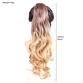 thumbnail image 4 of Synthetic Claw Clip Ponytail Extension Long Wavy Ponytails Hairpiece Look Easy Styling, 4 of 7