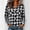 White plaid button down shirt women a1, variant on Bzdzmqm Womens Plaid Button Down Shirts Collared Long Sleeve Tops with Chest Pockets Relaxed Loose Fit Cozy Trendy Casual Fall Winter Business Work Wear, Purple S