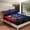 Blue Red, variant on Erosebridal Motorcycle Motorbike Sheet Set Twin,Extreme Sports Bedding Sets Twin Size,Plaid Buffalo Twin Sheet Sets,Super Cozy Teens Bedroom Decor,3pcs