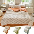 thumbnail image 7 of Summer Quilt, Air Conditioner Quilt, Washable Double Layer Yarn Cool Feeling Bedding, Polyester Lightweight, 7 of 7