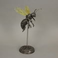 thumbnail image 2 of Veronese Design 10 5/8" Steampunk Hornet On Display Stand Resin Sculpture Bronze Finish Bee Statue, 2 of 3