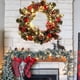 thumbnail image 5 of Fiudx Liquidación De Decoración Del Hogar Por Menos De $5 Corona De Navidad Iluminada En oro Puerta De Entrada De Madera De Hierro forjado Corona De Navidad/Corona De Otoño/Corona De Puerta De Casa I, 5 of 7