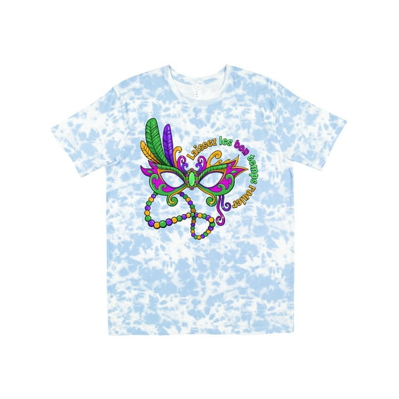 Inktastic Laissez Les Bon Temps Rouler Mardi Gras Mask T-Shirt