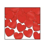 Fanci-Fetti Hearts (red) Party Accessory (1 count) (1 Oz/Pkg)
