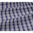 thumbnail image 5 of oneOone Viscose Jersey Fabric Check Kasuri Printed Fabric 1 Yard 60 Inch Wide, 5 of 5