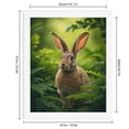 thumbnail image 2 of Paint by Numbers Kit for Adults, Rabbit In Serene Greenery Paint by Numbers, Easy Paint by Numbers Kit for Adults Beginner, DIY Adult Paint by Number Kits on Canvas, Home Decor, 2 of 7