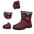 thumbnail image 6 of Women's Snow Boots - Fashionable Winter Comfortable Mid Boots for Couples for Keeping Warm in Snowy Conditions, 6 of 8