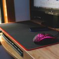 thumbnail image 4 of Non Slip Wear Resistant Computer Notebook wear-resistant mouse Soft Edge Seamed Mouse Pad Office Rubber Fabric Mat, 4 of 6