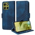 thumbnail image 1 of Funda GANGXUN para Motorola Moto G86 con diseño acolchado elegante, cuero PU, protección total y ajuste preciso, 1 of 5