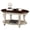 Beige Coffee Table, variant on Holaki 42'' Wood Coffee Table for Living Room,2-Tier Solid Wood Cocktail Table with Open Storage Shelf, Easy Assembly,Cherry,Espresso,Beige ﻿