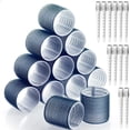 thumbnail image 1 of Qarigey 24X Hair Roller Auto-agarre Rizador Peluquería Volumen autoadhesivo Mano de obra fina Conveniencia profesional Accesorio para el cabello 6 cm negro, 1 of 6