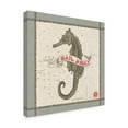 thumbnail image 2 of Trademark Fine Art 'Drift Away Seahorse' Canvas Art by Sue Schlabach, 2 of 3