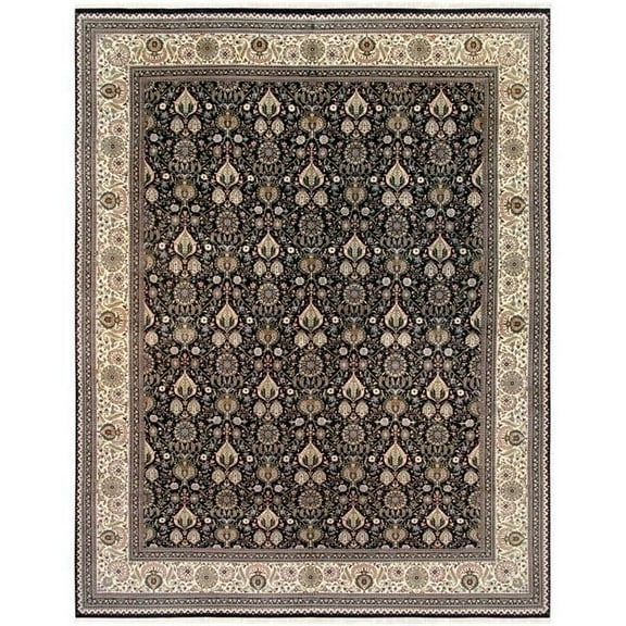 Pasargad Home Baku Collection Hand-Knotted Wool Area Rug  11' 10" X 15' 8"