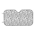 thumbnail image 7 of Balery Hand Drawn Snake Print Car Windshield Sun Shade,Windshield Sunshade for Car Pickup Truck SUV Accessories-, 7 of 7
