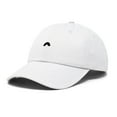 thumbnail image 4 of Dalix Lil Rainbow Embroidered Cotton Cap Summer Outdoor Dad Hat Womens in White, 4 of 4