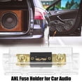 thumbnail image 2 of Unique Bargains 1 Set Car Audio 0 4 8 Gauge Inline ANL Fuse Holder Transparent Fuse Block with 2pcs 275A Fuse, 2 of 7