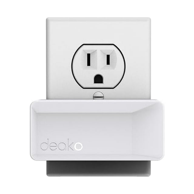 Deako Smart Plug, Compatible with Alexa, Google Assistant, Remote App Control, 15A/120V, White