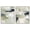 Silver Frame, variant on Serene Abstract Duo Canvas Print Abstract Wall Art Set by Art Remedy, Silver Frame, 16 x 20