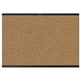 thumbnail image 2 of Quartet Prestige 2 Magnetic Cork Bulletin Board, 4' x 3', Black Finish Aluminum Frame, 2 of 5