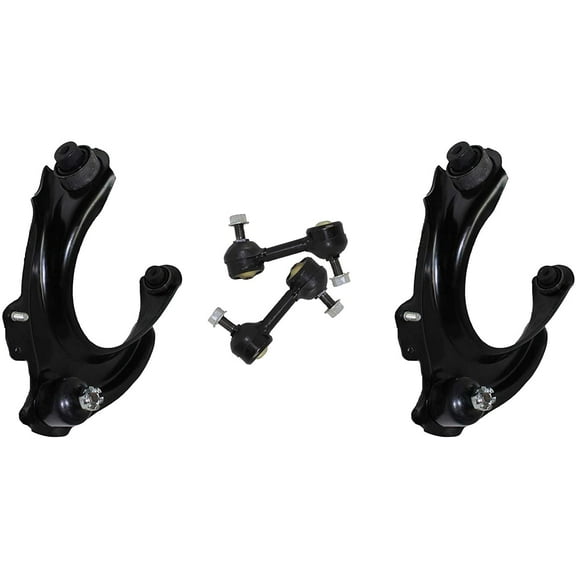Detroit Axle - 4PC Front Upper Control Arm w/Ball Joint Replacement for 2003 2004 2005 2006 2007 Honda Accord Coupe Sedan - [2004-2008 Acura TSX]