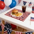 thumbnail image 4 of Patriotic Heat Resistant Placemat Table Pad For Dining Room Kitchen And Party Decoration, 4 of 6