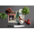 thumbnail image 4 of Irish Setter Cozy Christmas Glass Cutting Board Large 12 in x 15 in, 4 of 5