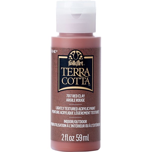 FolkArt Terra Cotta Acrylic Paint 2ozRed Clay