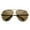 Gold, variant on - High Quality Full Frame Big X-Large Oversized Metal Aviator Sunglasses - 70mm