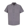 thumbnail image 1 of Red Kap Charcoal/ Red/ White Stripe 709 L, 1 of 5