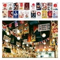 thumbnail image 1 of Japanese Banner Bunting Flags Polyester Flags Sushi Restaurant Decor japanese decor hanging Party Type 1, 1 of 9