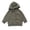 Gray, variant on Girls' Cardigan Sweaters Fall Kids School Uniforms Button Down Sweaters Tops Winter Warm Hooded Jacket Size 6M-4T, Gray