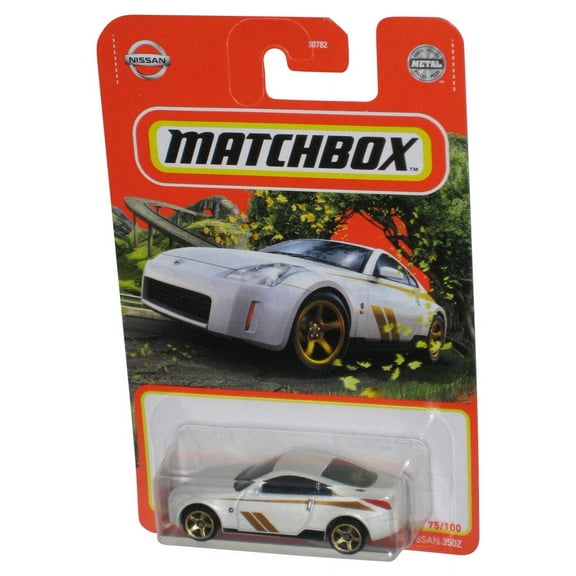 Matchbox White 2003 Nissan 350Z (2020 Mattel Die-Cast Toy Car 75/100