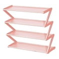 thumbnail image 2 of simhoa Shoe Organizer Easy Installation Stand Shoe Stand for Hallway Living Room RV pink L, 2 of 8