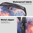 thumbnail image 4 of Galaxy Digital Travel Bag Cord Organizer Hard Drive Bags Waterproof Oxford Cloth Cord Storage Organizer Box 5.9x9.44x3.14 in Black Digital Electronic Accessories Organizer Bag, 4 of 6