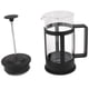 thumbnail image 2 of Cafetera de prensa francesa de 350 ml, de acero inoxidable, de cristal, tetera de prensa francesa., 2 of 14