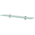 thumbnail image 1 of vidaXL Floating Shelf Glass 60x10 cm 8 mm, 1 of 3