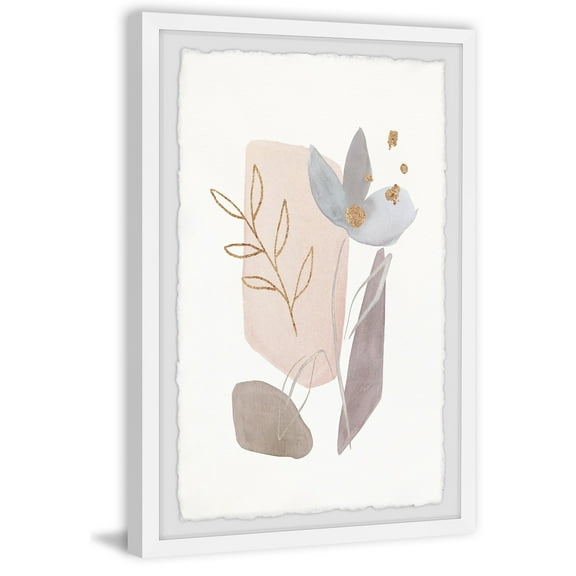 Marmont Hill Inc. 'Garden in the Rocks' Framed Painting Print 16 x 24