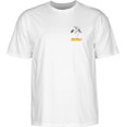 thumbnail image 4 of Powell Peralta T-Shirt de Planche à Roulettes Squelette, Blanc, Moyen, 4 of 4