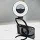 thumbnail image 5 of Black USB Charge Led Selfie Ring Light Mobile Phone Lens LED Selfie Lamp Ring for Smartphone Selfie Light, 5 of 5