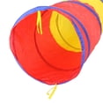 thumbnail image 3 of Niños -up Tunnel Tent Playhouse Toy, Niños Play Crawl Tunnel Toy Tube Para La Diversión Del Gimnasio Interior Y Exterior 180x46cm Tricolor, 3 of 5