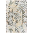 thumbnail image 2 of Style Haven  Magistros Textured Floral Lattic Grey and Goldtone Area Rug 5'3" x 7'6" 5' x 8' Bedroom,Dining Room Rectangle,Runner, 2 of 5