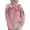 Pink, variant on Christmas Sweaters For Women Women's Christmas Print High Neck Sweater, Festive Long Sleeve Pullover with Fold Over Collar for a Stylish and Warm Holiday Season Outfit Essential Pink XXL