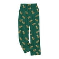 thumbnail image 4 of Puyaiuu Women's Christmas Plush Pajama Pants with Pockets, Soft Fleece Pants Holiday Print Gift, 4 of 6