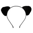 thumbnail image 1 of Fashionable Ear Headband Soft Hairpieces for Women Girl Cute Hair Accessories Add a Touch of Cuteness to Your Look White, 1 of 4